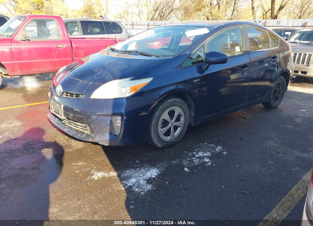 2013 TOYOTA PRIUS TWO VIN: JTDKN3DUXD1635252