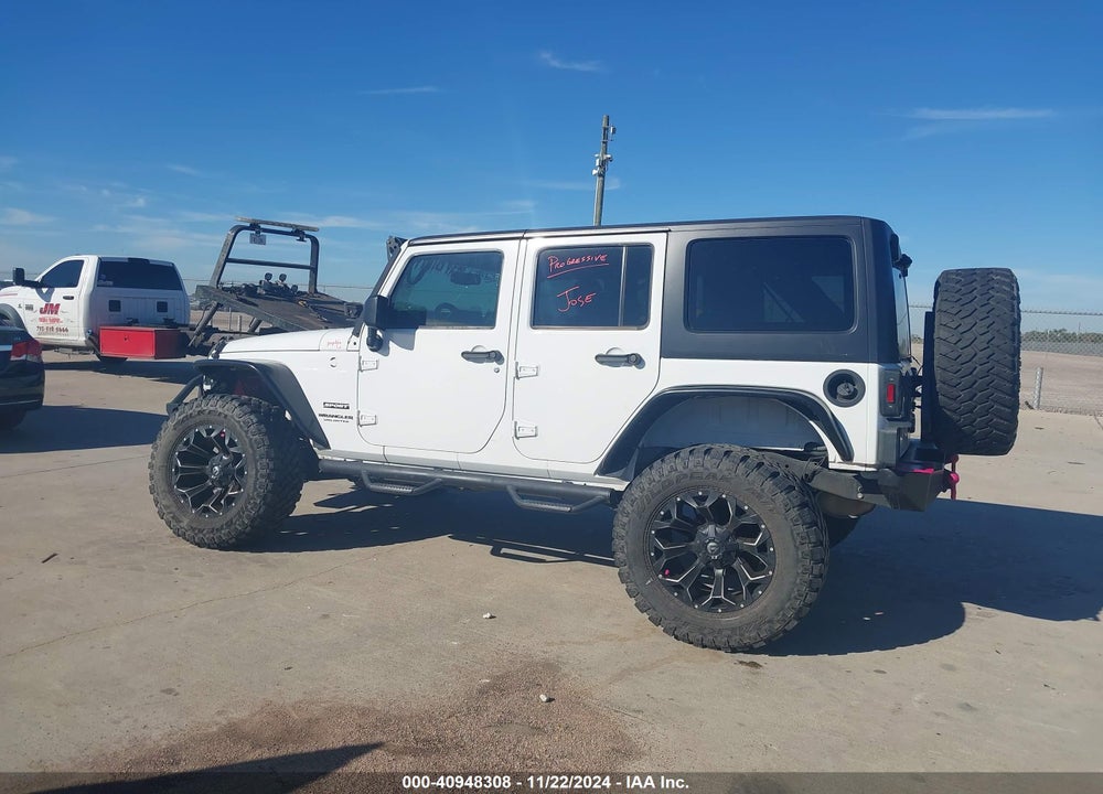 2017 JEEP WRANGLER UNLIMITED SPORT 4X4 VIN: 1C4BJWDG9HL739300