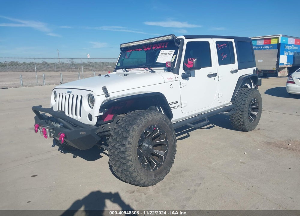 2017 JEEP WRANGLER UNLIMITED SPORT 4X4 VIN: 1C4BJWDG9HL739300