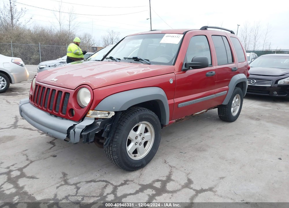 2005 JEEP LIBERTY SPORT VIN: 1J4GL48K15W652756