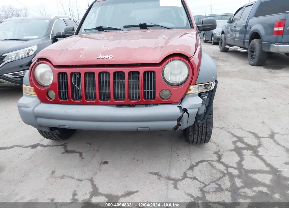 2005 JEEP LIBERTY SPORT VIN: 1J4GL48K15W652756