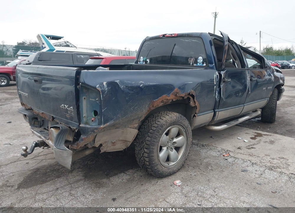 2004 DODGE RAM 1500 SLT/LARAMIE VIN: 1D7HU18D64S725249
