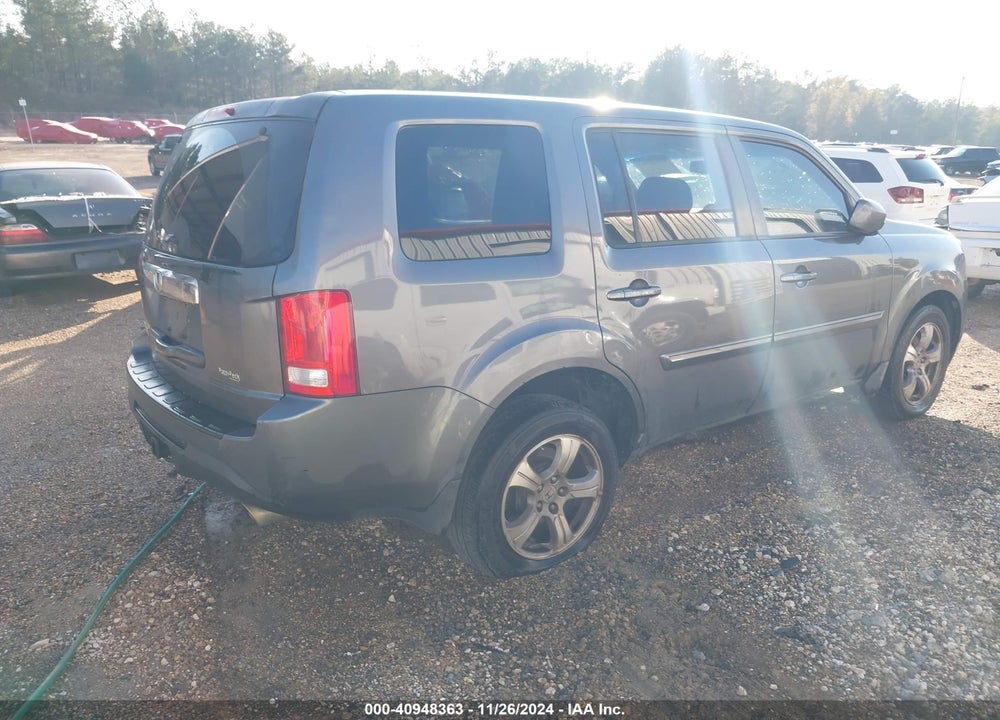 2012 HONDA PILOT EX-L VIN: 5FNYF3H59CB019381