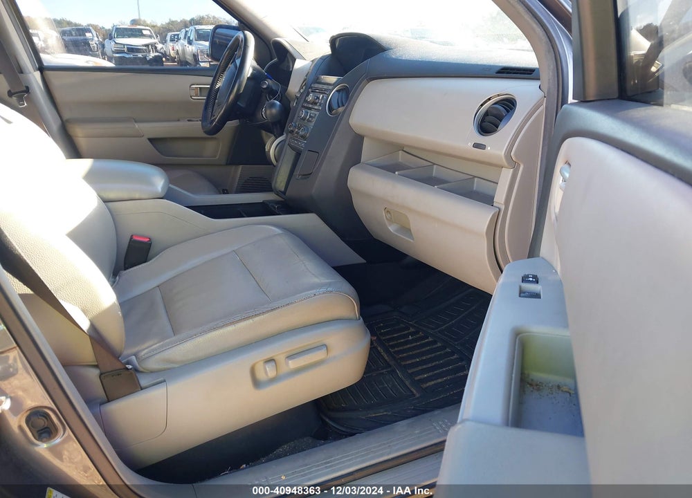 2012 HONDA PILOT EX-L VIN: 5FNYF3H59CB019381