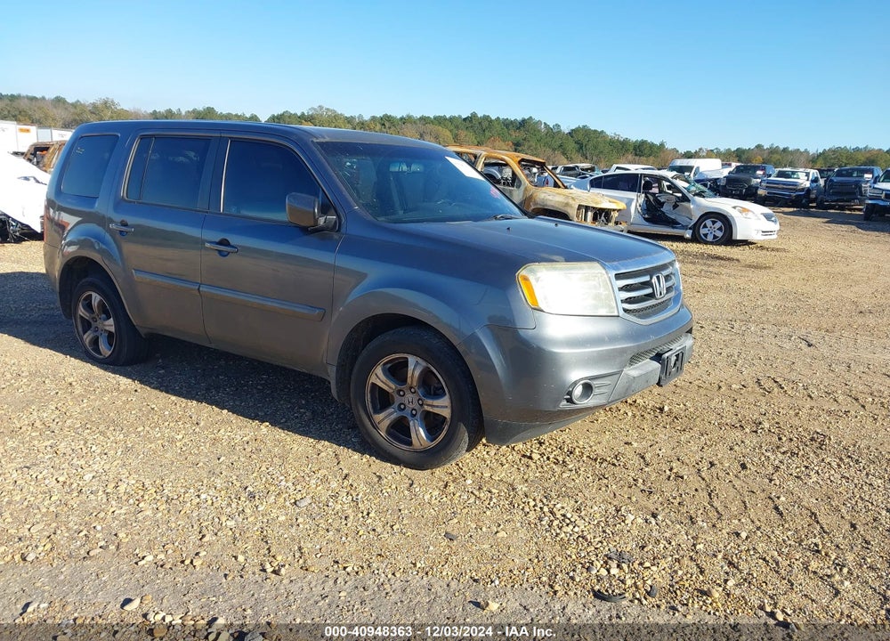 2012 HONDA PILOT EX-L VIN: 5FNYF3H59CB019381