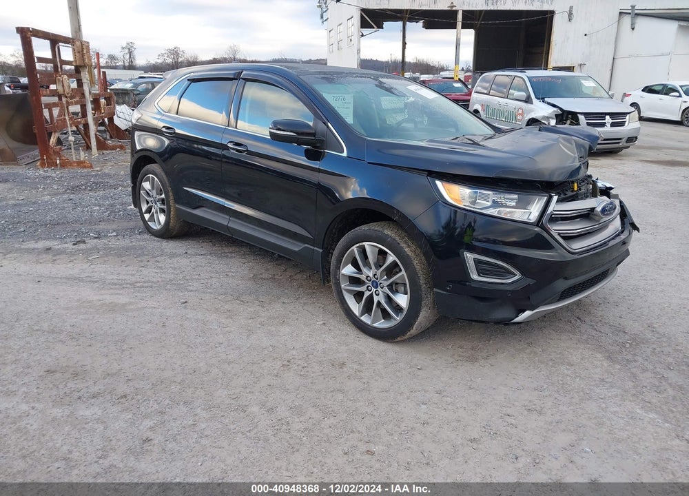 2018 FORD EDGE TITANIUM VIN: 2FMPK4K91JBC25681