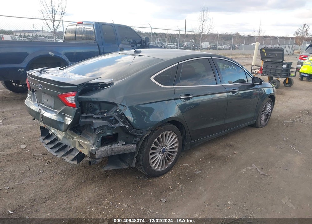 2016 FORD FUSION TITANIUM VIN: 3FA6P0K96GR150731