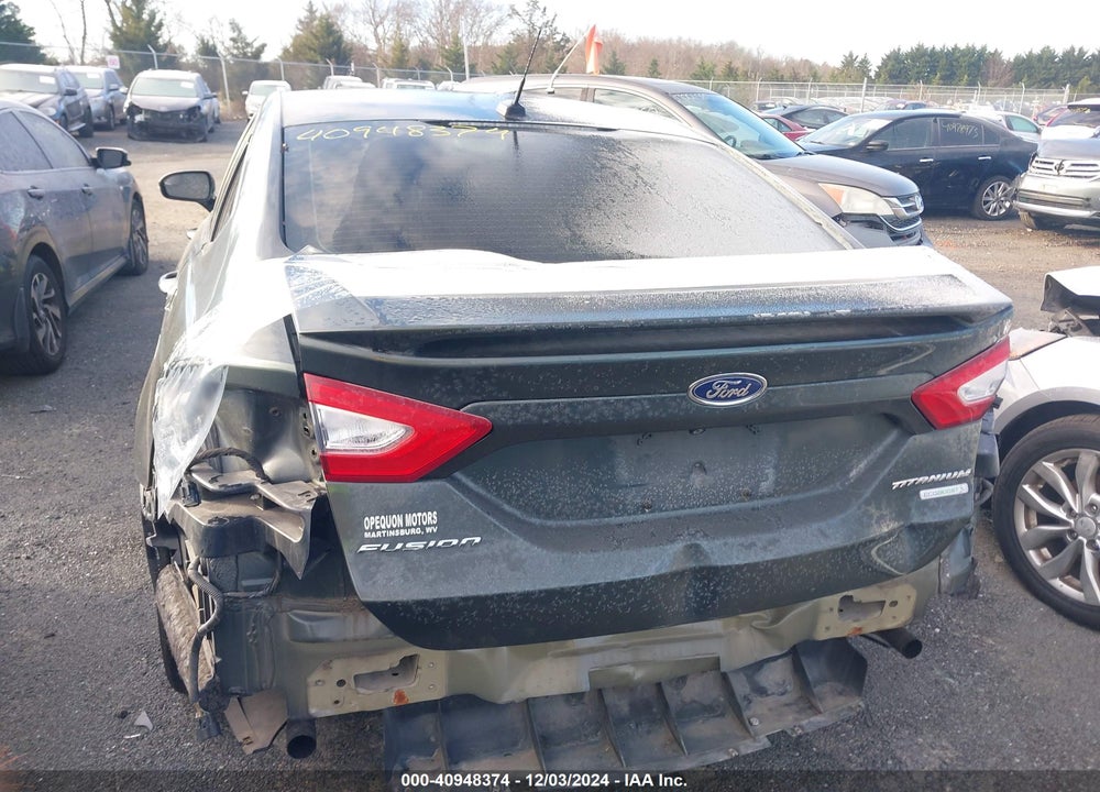 2016 FORD FUSION TITANIUM VIN: 3FA6P0K96GR150731