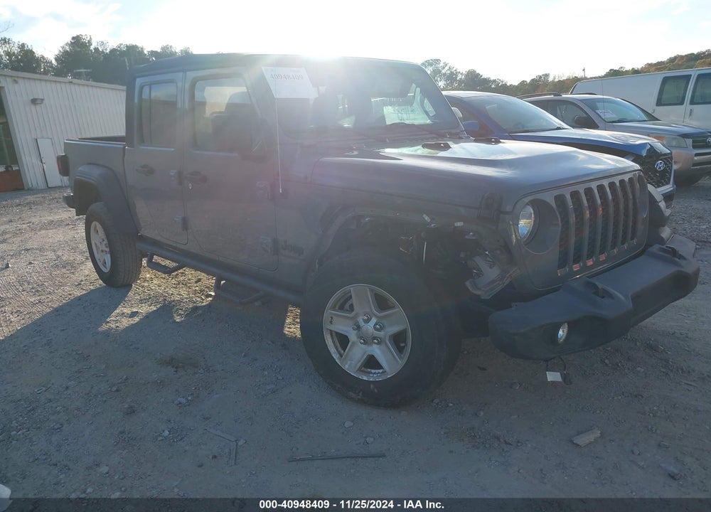 2020 JEEP GLADIATOR SPORT S 4X4 VIN: 1C6JJTAG3LL143324