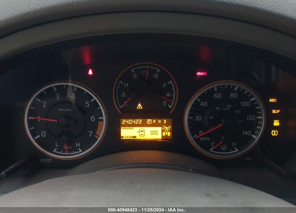 2009 NISSAN ARMADA SE VIN: 5N1BA08C79N606010