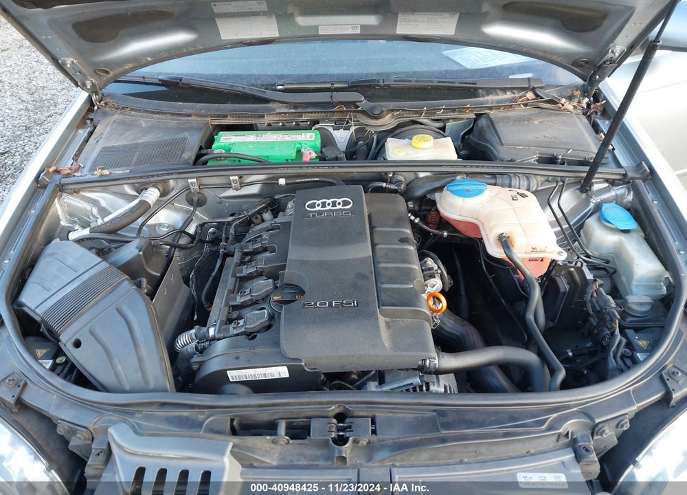 2006 AUDI A4 2.0T VIN: WAUEF78E36A279070