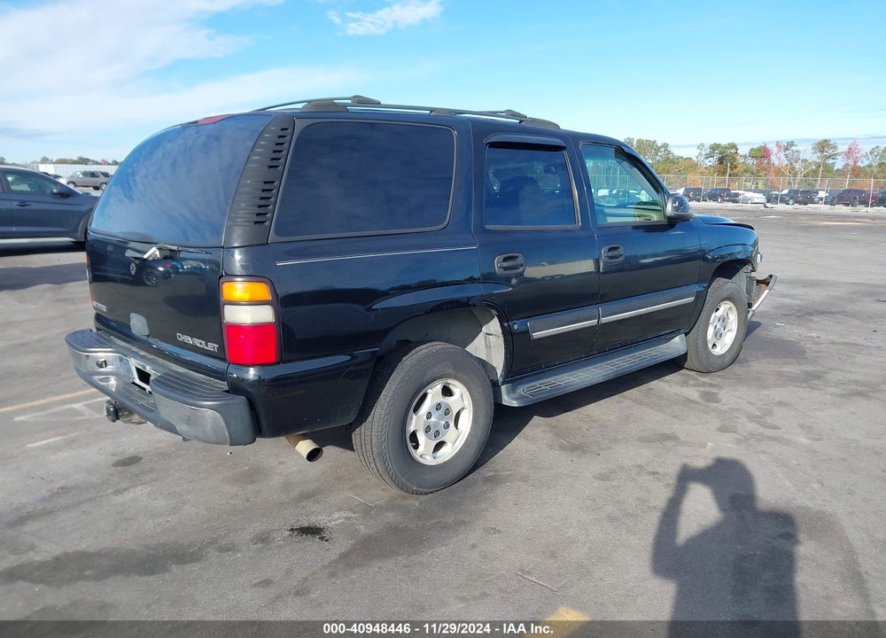 2005 CHEVROLET TAHOE LS VIN: 1GNEC13T65R222447