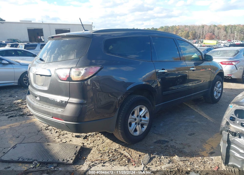 2015 CHEVROLET TRAVERSE LS VIN: 1GNKRFKD7FJ348941