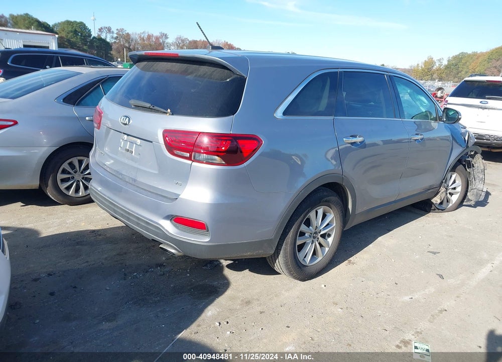 2020 KIA SORENTO 3.3L LX VIN: 5XYPG4A58LG637762