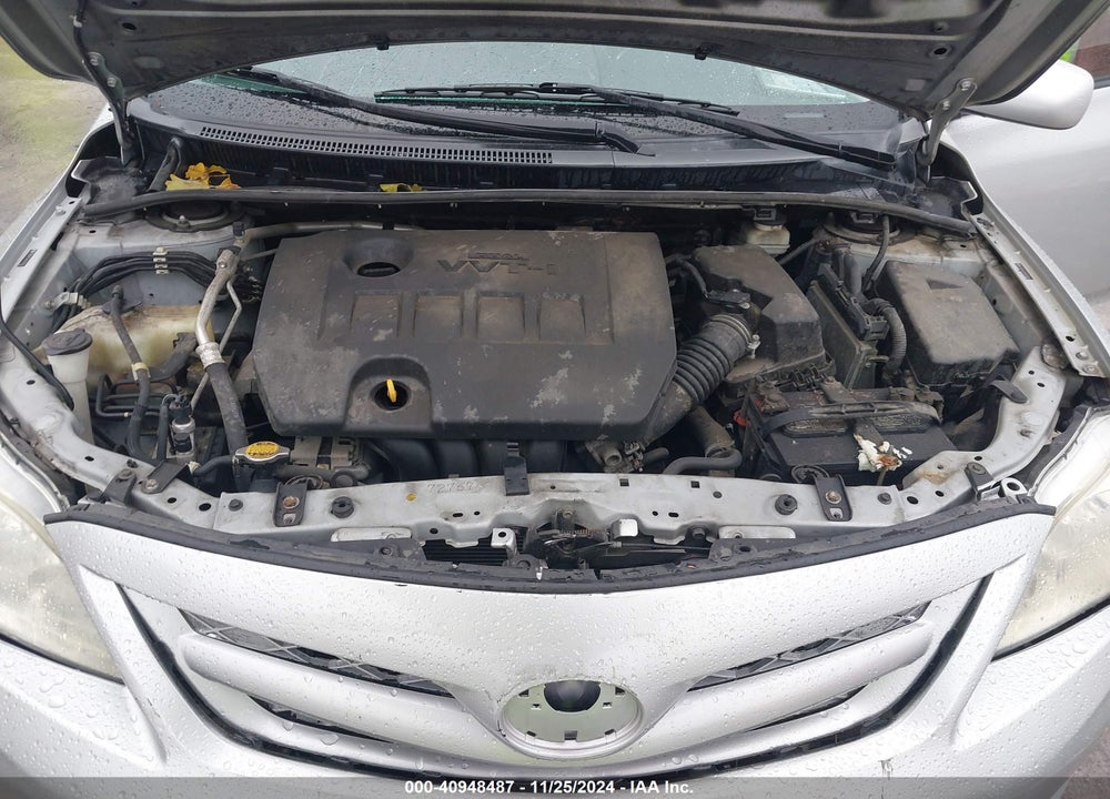 2011 TOYOTA COROLLA LE VIN: 2T1BU4EE4BC587644