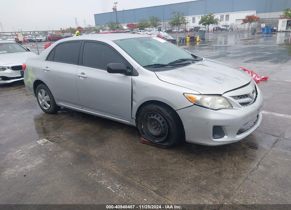 2011 TOYOTA COROLLA LE VIN: 2T1BU4EE4BC587644
