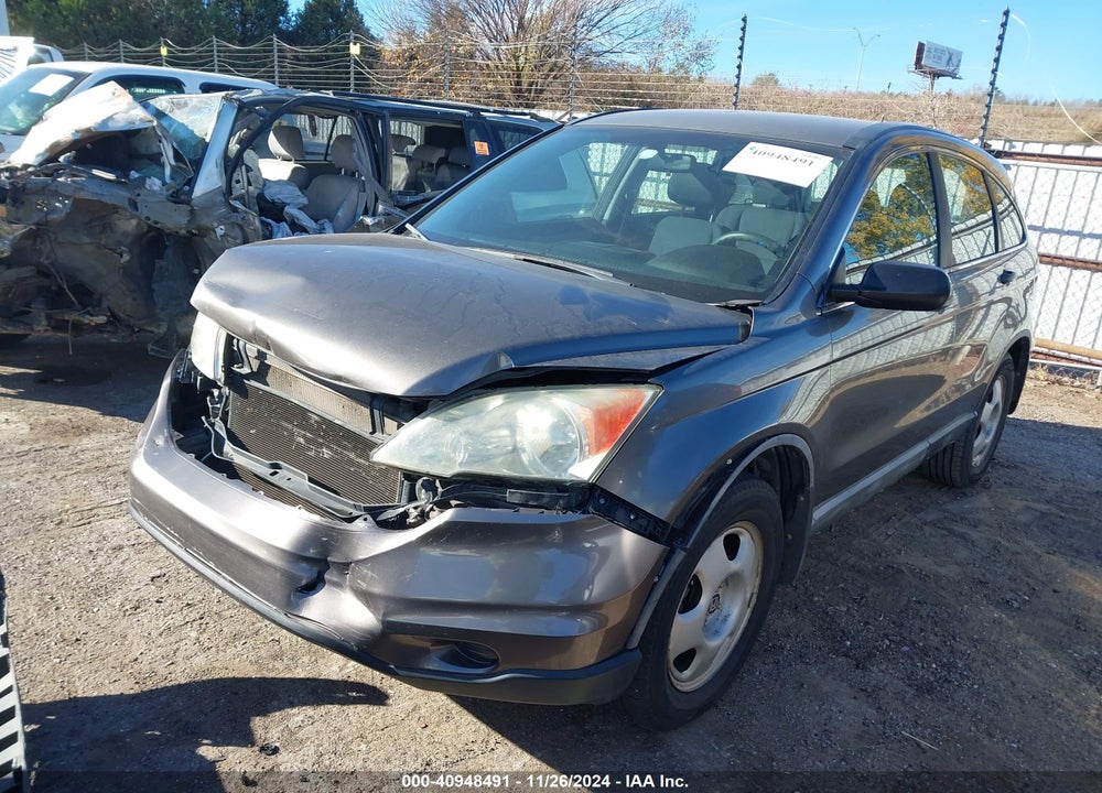 2010 HONDA CR-V LX VIN: 5J6RE3H3XAL012482