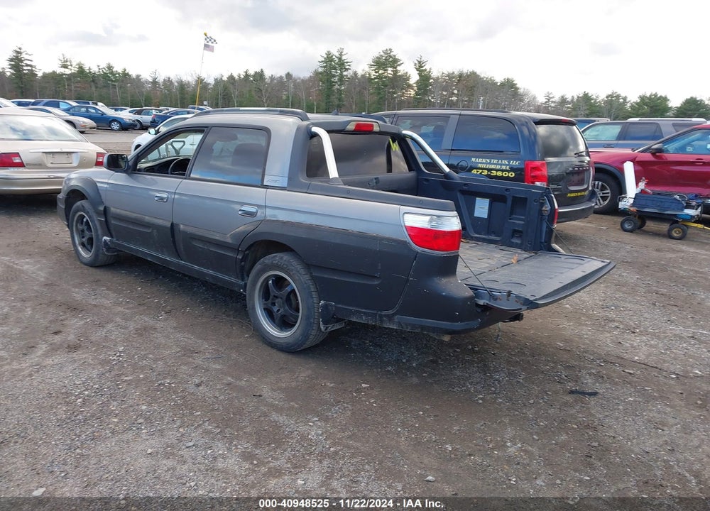 2005 SUBARU BAJA TURBO VIN: 4S4BT63C555106197