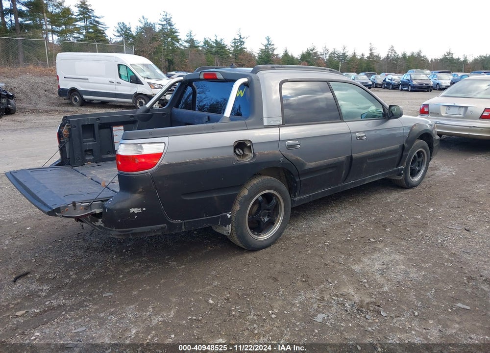 2005 SUBARU BAJA TURBO VIN: 4S4BT63C555106197