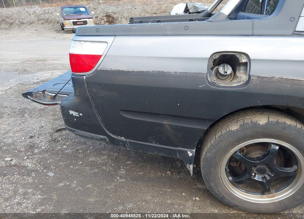 2005 SUBARU BAJA TURBO VIN: 4S4BT63C555106197