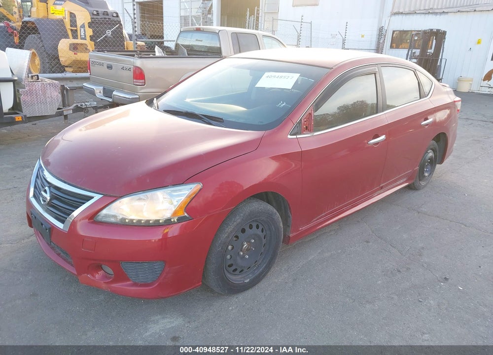 2014 NISSAN SENTRA SR VIN: 3N1AB7AP5EL649311