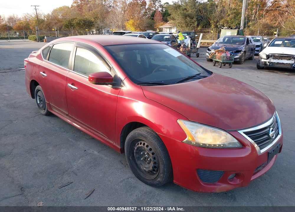 2014 NISSAN SENTRA SR VIN: 3N1AB7AP5EL649311