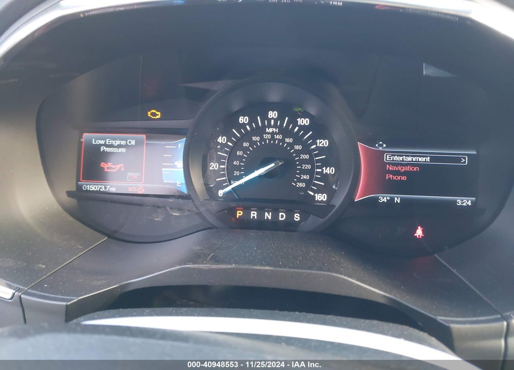 2020 FORD EDGE VIN: 2FMPK4K98LBA38862
