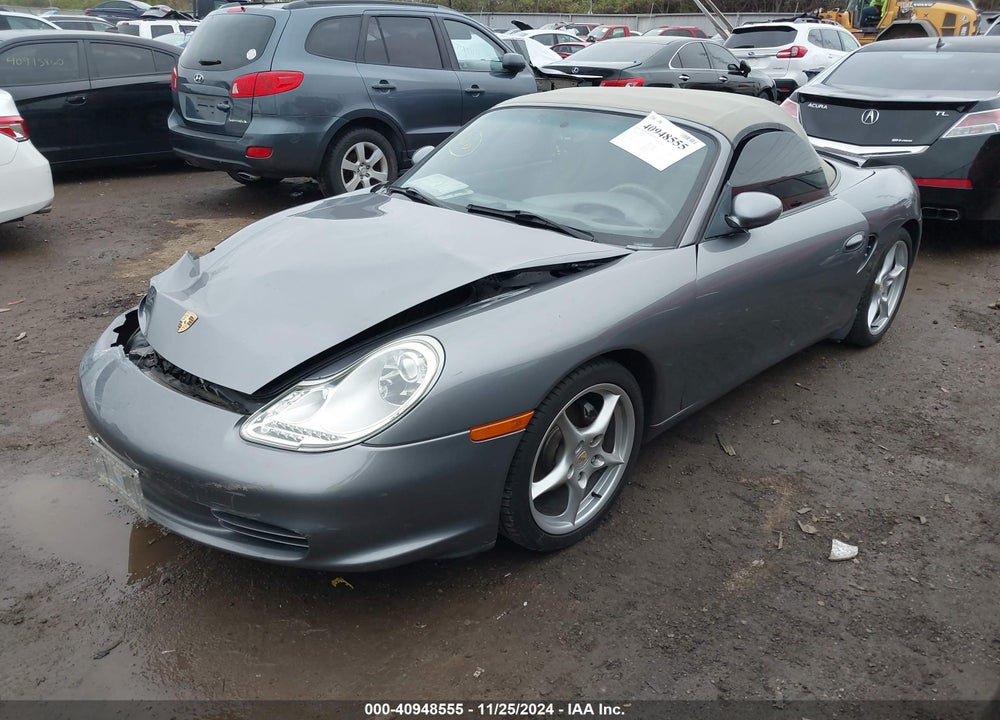 2003 PORSCHE BOXSTER VIN: WP0CA29853U621312