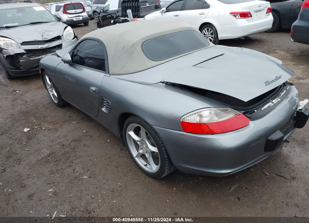 2003 PORSCHE BOXSTER VIN: WP0CA29853U621312