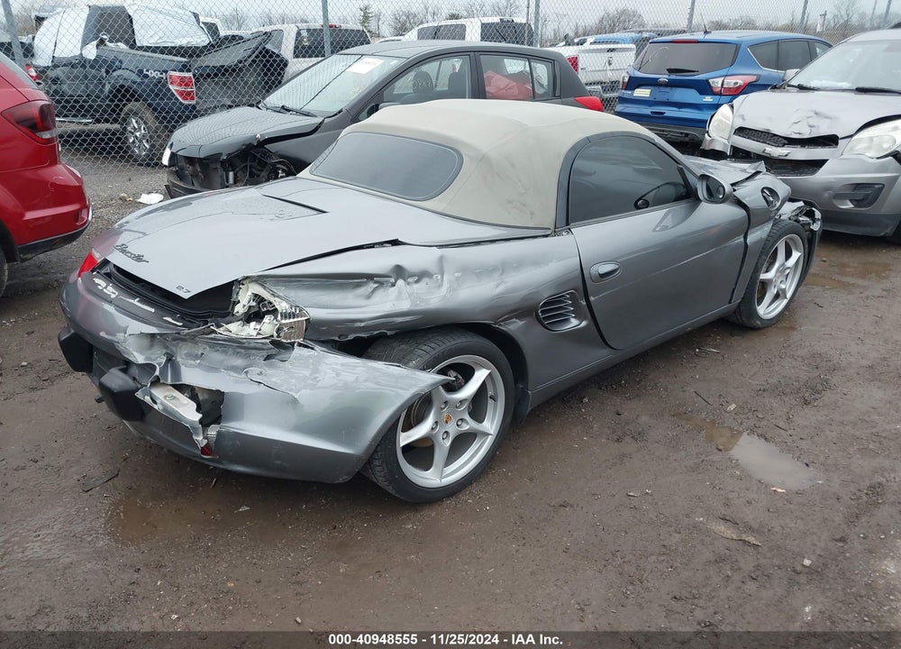 2003 PORSCHE BOXSTER VIN: WP0CA29853U621312