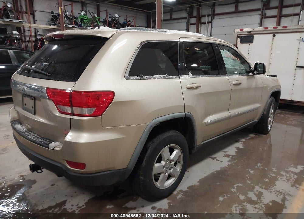2012 JEEP GRAND CHEROKEE LAREDO VIN: 1C4RJFAG0CC160529
