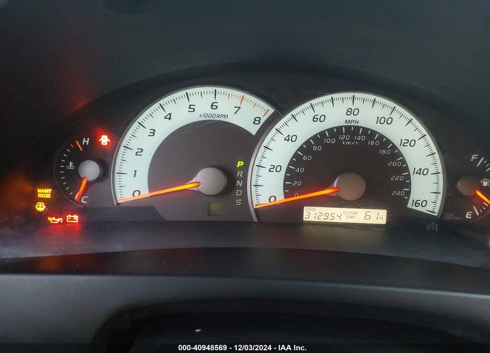 2009 TOYOTA CAMRY SE V6 VIN: 4T1BK46K29U583191