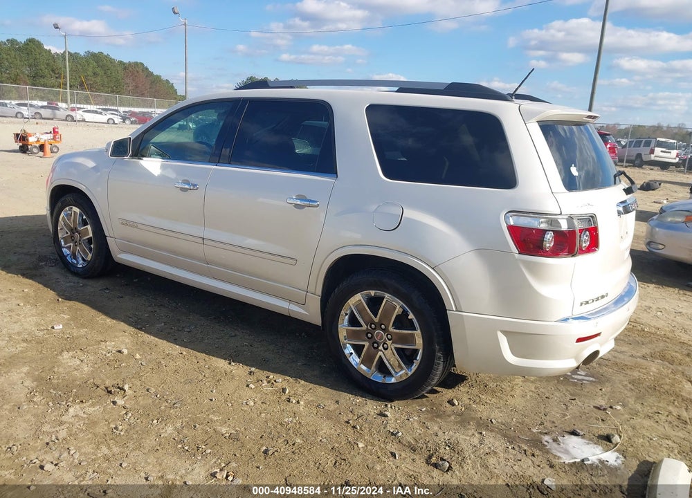 2011 GMC ACADIA DENALI VIN: 1GKKRTED0BJ334087