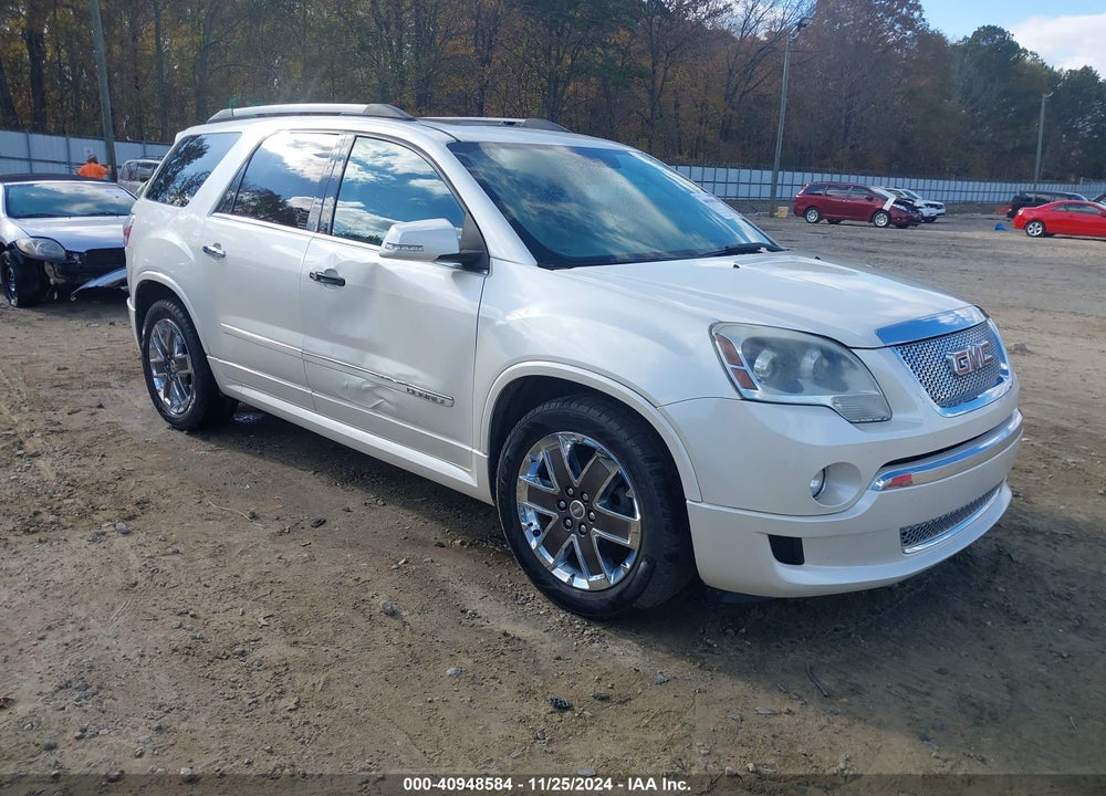 2011 GMC ACADIA DENALI VIN: 1GKKRTED0BJ334087