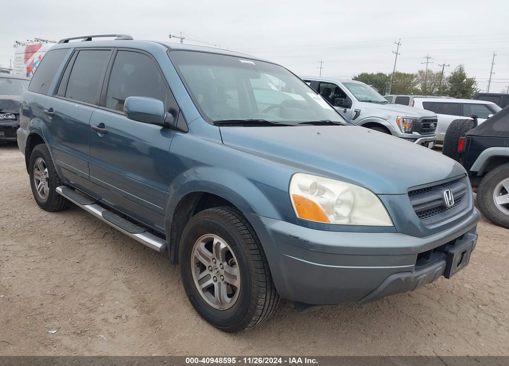 2005 HONDA PILOT EX-L VIN: 2HKYF18505H526078
