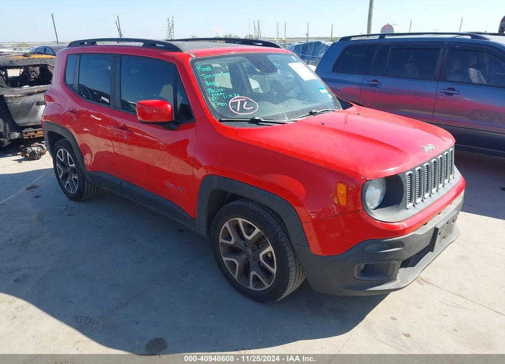 2015 JEEP RENEGADE LATITUDE VIN: ZACCJABT8FPC35109