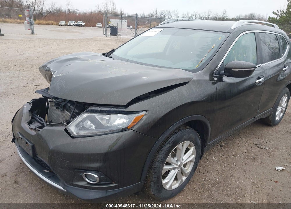2014 NISSAN ROGUE SV VIN: 5N1AT2MT9EC825029