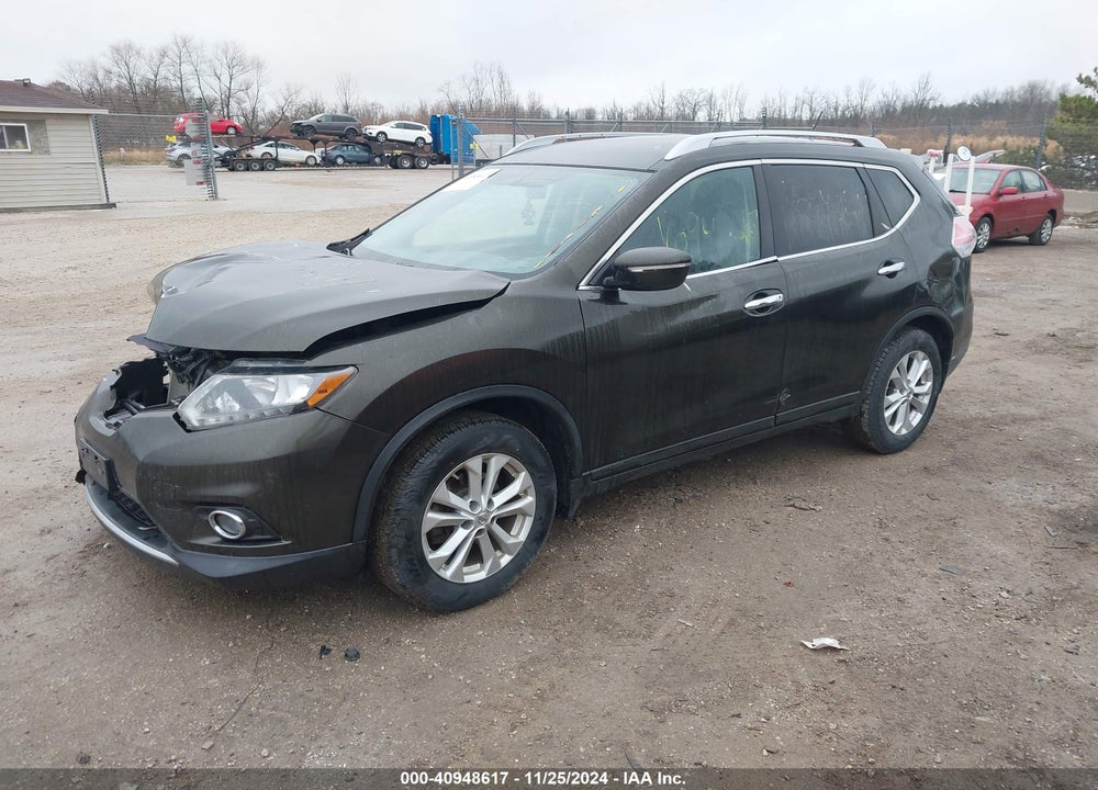 2014 NISSAN ROGUE SV VIN: 5N1AT2MT9EC825029