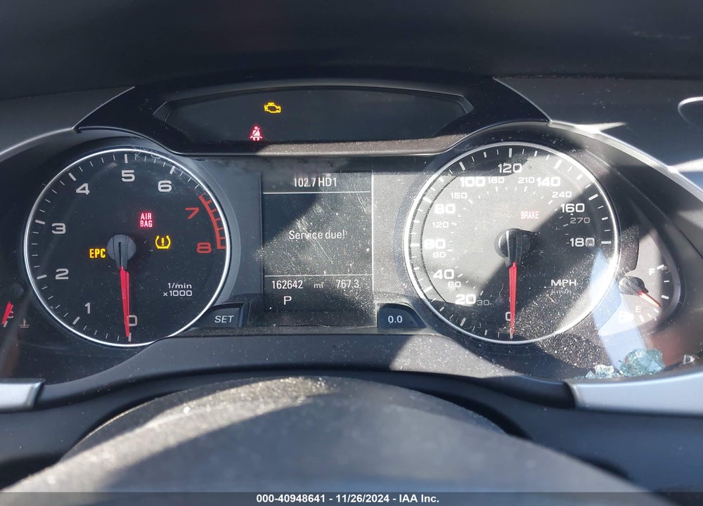 2012 AUDI A4 2.0T PREMIUM VIN: WAUFFAFL4CN008090
