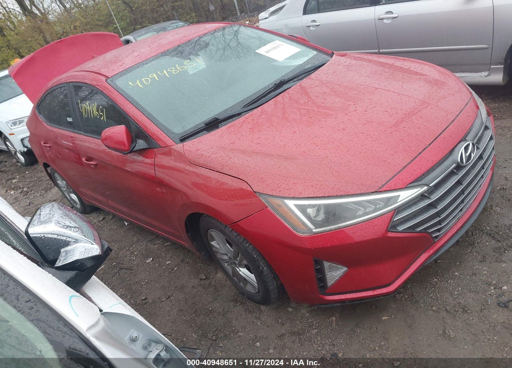 2020 HYUNDAI ELANTRA SEL VIN: 5NPD84LF7LH562115