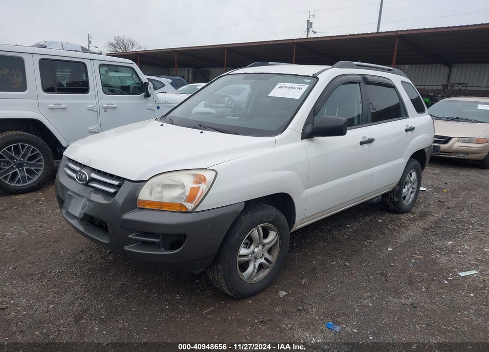 2008 KIA SPORTAGE LX V6 VIN: KNDJE723287542113