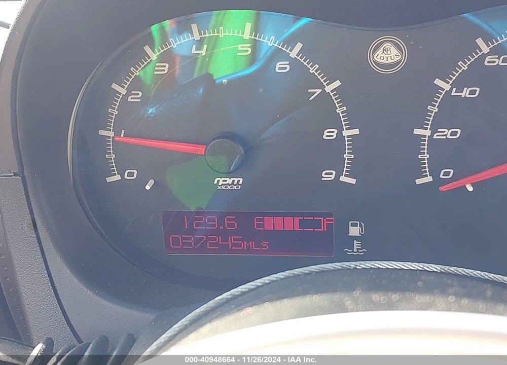 2009 LOTUS ELISE SC VIN: SCCZC11129HL30246