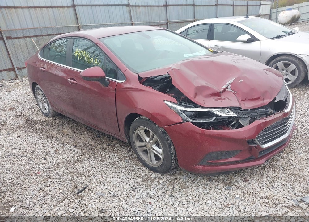 2016 CHEVROLET CRUZE LT AUTO VIN: 1G1BE5SM5G7244745