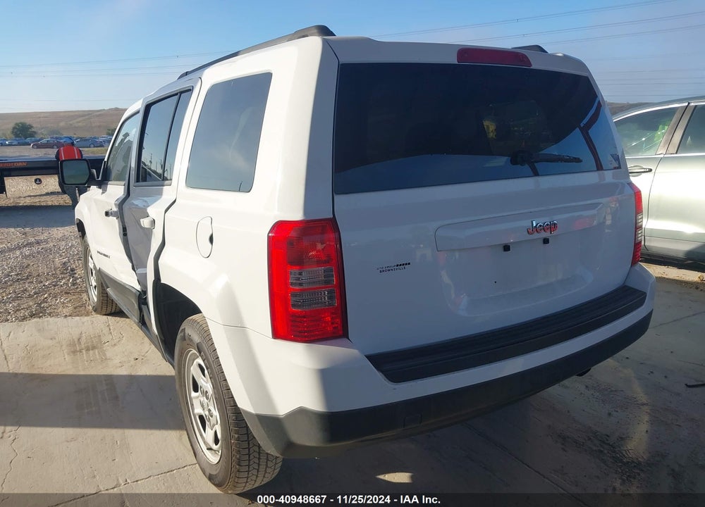 2014 JEEP PATRIOT SPORT VIN: 1C4NJPBA4ED505122