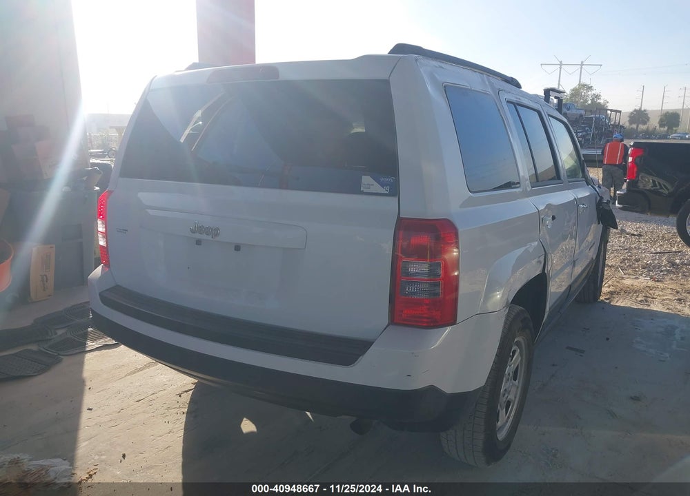 2014 JEEP PATRIOT SPORT VIN: 1C4NJPBA4ED505122