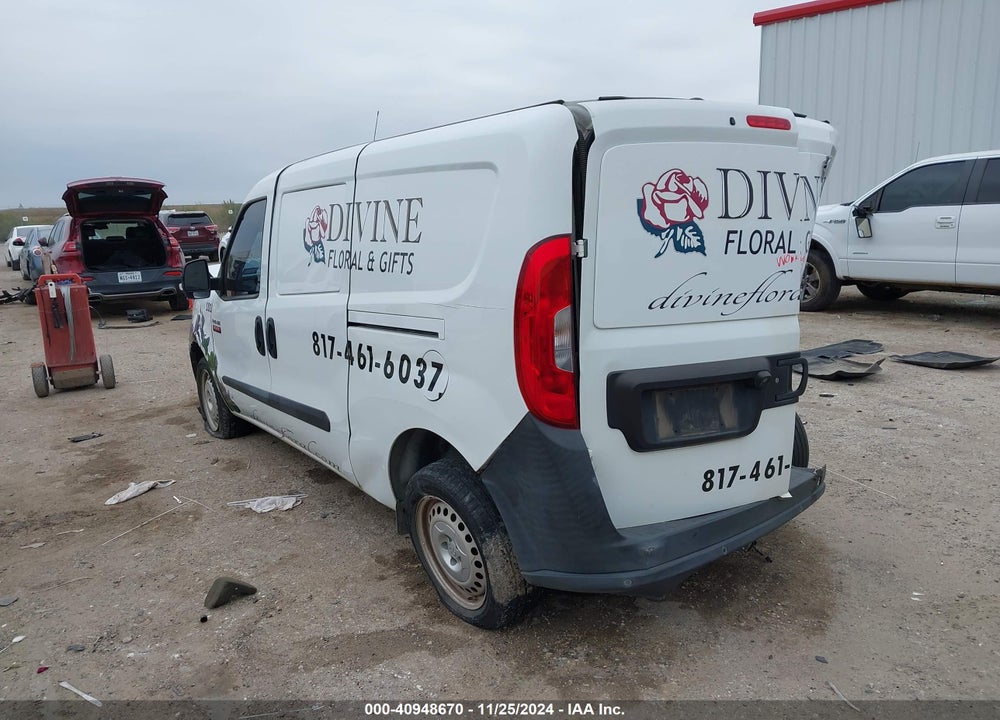 2019 RAM PROMASTER CITY TRADESMAN VIN: ZFBHRFAB5K6N49787