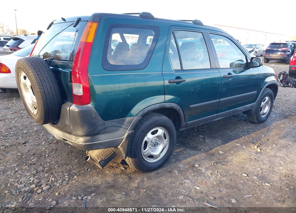 2004 HONDA CR-V LX VIN: JHLRD78494C055341