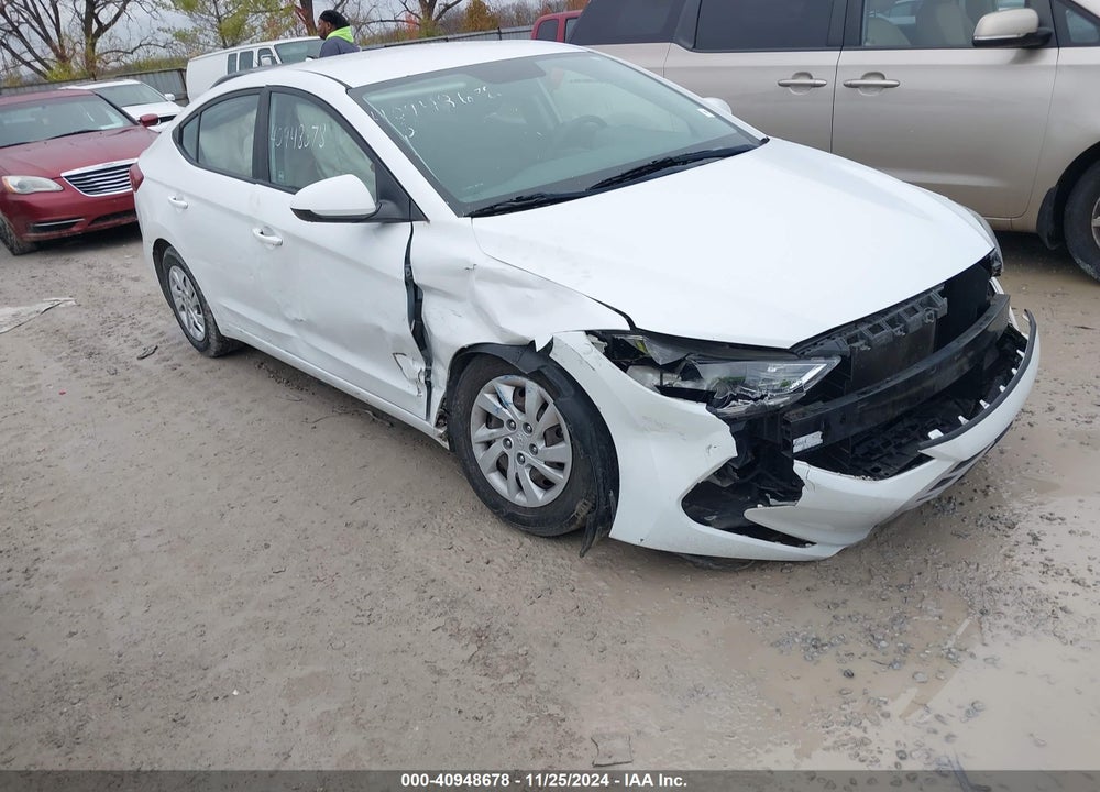 2018 HYUNDAI ELANTRA SE VIN: 5NPD74LFXJH400429