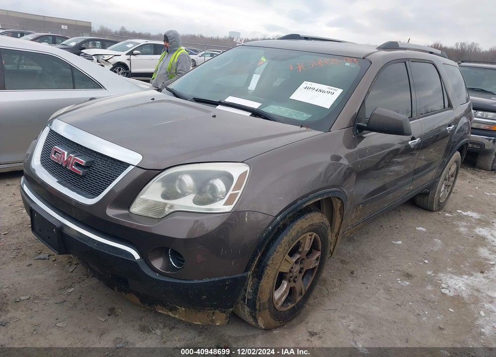 2010 GMC ACADIA SL VIN: 1GKLRKED4AJ166094