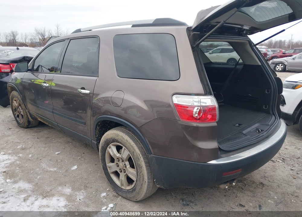 2010 GMC ACADIA SL VIN: 1GKLRKED4AJ166094